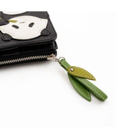 IBIZA アニマーダ　牛革　二つ折り財布（パンダ）