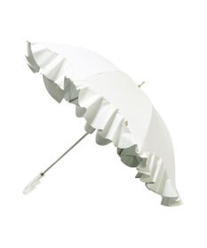 MOONBAT 【一級遮光日傘】LANVIN en Bleu (ランバン オン ブルー)  長傘 フレアフリル 遮光 遮熱 UV