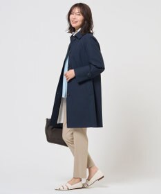J.PRESS LADIES ドライストレッチ ロング ステンカラー コート