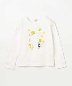 組曲 KIDS 【110-140㎝】オシバナクローバー Tシャツ