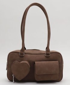 WEGO ハートポケットボストンバッグ