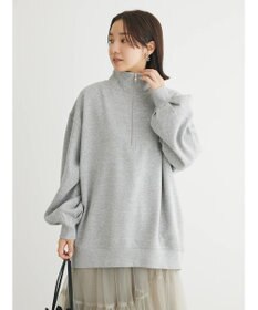 Green Parks ・ＳＵＧＡＲ　ＳＰＯＯＮ　ウラキモウハーフＺＩＰスウェット