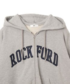 WEGO ワッペンロゴジップパーカー