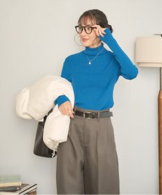 WEGO 【手洗い可】タートルネックニット