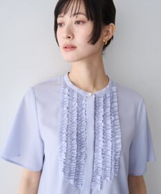 YECCA VECCA フリルデザインブラウス