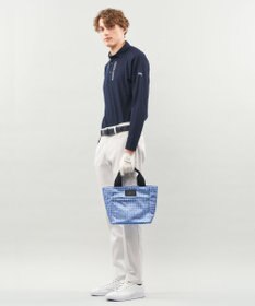 23区GOLF 【UNISEX】オリジナルギンガムチェック 保冷カートバッグ