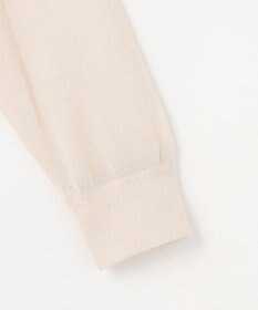 J.PRESS LADIES 【WEB限定カラーあり】SHEER LIGHT KNIT パーカー