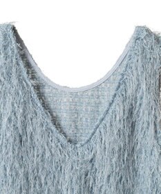 AMERICAN HOLIC 【前後2way】サイドスリットシャギーベスト