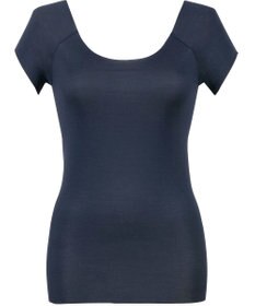 Wing インナー 【綿の贅沢オーガニック フラットタイプ】 オーガニックコットン混素材 ひびきにくくさらっと薄くて軽い ２分袖 EL1248 ウイング／ワコール