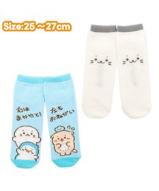 Mother garden しろたん スニーカー丈ソックス 2足セット 《顔ぼん・まかせておねがい》 25～27cm