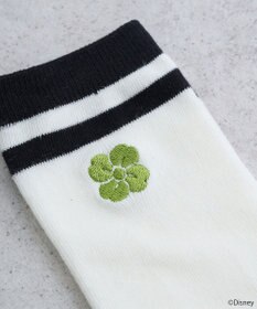 earth music&ecology チップ＆デール／ラインソックス