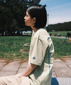 SHARE PARK LADIES 【UVカット・吸水速乾・ストレッチ・軽量 】バックプリントポケットTシャツ（S・Mサイズ）