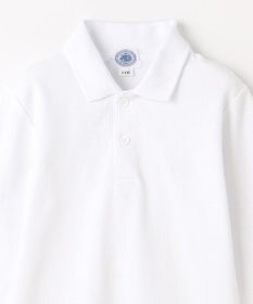 J.PRESS KIDS 【110-130cm】40/2鹿の子 長袖 ポロシャツ