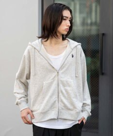 WEGO 【WEB限定/ユニセックス着用ITEM/25年秋冬新作/SMLサイズ展開】別注U.S.POLO ASSN.　ZIPパーカー