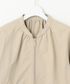 自由区 【撥水加工・UVケア・洗える】ライトグログラン ブルゾン