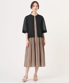 J.PRESS LADIES SHEER LIGHT KNIT ブルゾン