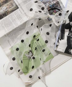 WEGO Lドットスケリボンゴム