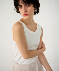 GRACE CONTINENTAL テレコノースリーブ