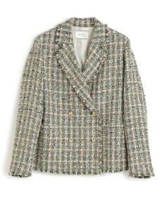 BEIGE， BERYL / ファンシーツイードダブルジャケット