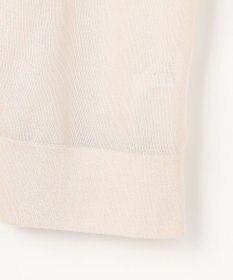 J.PRESS LADIES 【WEB限定カラーあり】SHEER LIGHT KNIT パーカー
