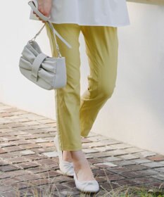 Tiaclasse 【接触冷感・洗える】はき痩せ美脚パンツ