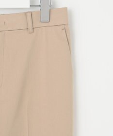 自由区 S 【UVカット・接触冷感・洗える】コットンサテンテーパード パンツ