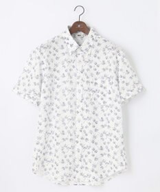 JOSEPH ABBOUD 【キングサイズ・吸水速乾】シャンブレープリントジャージシャツ