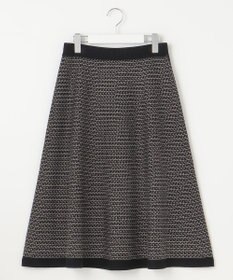 自由区 【WEB限定カラーあり・洗える】リバーシブルニット セットアップ(プルオーバー×フレアスカート)