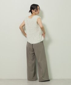 Green Parks フェザーヤーンニットベスト