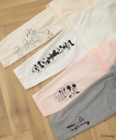 Green Parks ミッキー＆フレンズ／レイヤードプリントロングＴシャツ