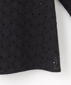 組曲 S エンブロイダリーレース襟付 ブラウス