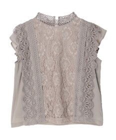 Green Parks ・ＥＬＥＮＣＡＲＥ　ＤＵＥ　イロイロレースブラウス