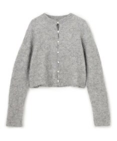 uncrave アルパカファー コンパクトカーディガン