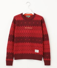 PW CIRCULUS 【手洗い可】【WOMEN】フェアアイルニット