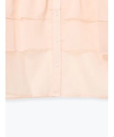 Te chichi シアーフリルティアードブラウス