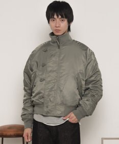 WEGO ナイロンスタンドブルゾン