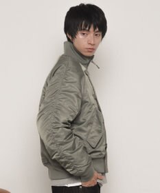 WEGO ナイロンスタンドブルゾン