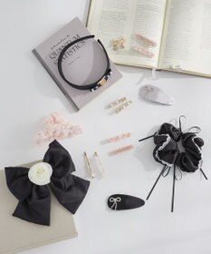 Maison de FLEUR ビジューリボンスリーピン