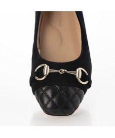 MODE ET JACOMO <MODE ET JACOMO>スクエアビットフラットパンプス