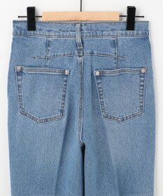 SHARE PARK LADIES センタープレスストレートデニム