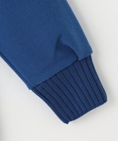 J.PRESS LADIES L ニードルパンチ ハーフジップ カットソー