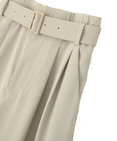CRAFT STANDARD BOUTIQUE ハイウェストベルトワイドパンツ
