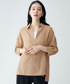 ANY L ヴィンテージメッシュスキッパーブラウス