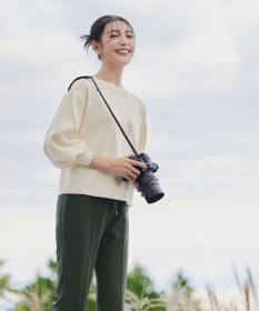 Tiaclasse 【安田美沙子さん着用・新色追加・洗える】ボリュームパフスリーブニット