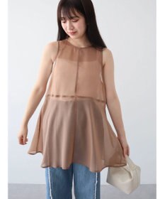 Green Parks ・ＥＬＥＮＣＡＲＥ　ＤＵＥオーガンジーノースリチュニック