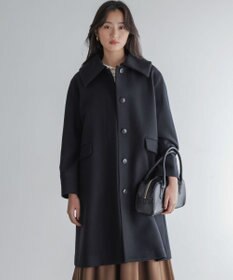 組曲 ウールモッサステンカラー コート