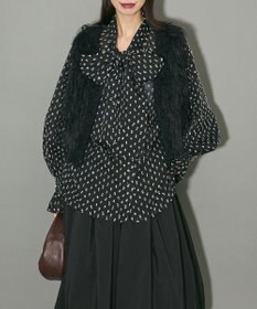 Green Parks フェザーニットベスト