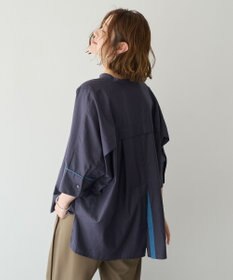 YECCA VECCA ペーパータッチドルマンシャツ