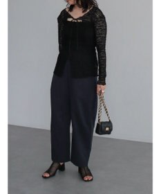 Green Parks カットワークデザインレーストップス