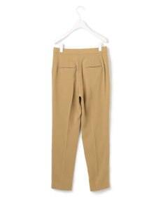 ICB 【人気のため新色追加・洗える】Naiaバックサテン テーパードパンツ